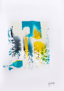 Modernes Acrylbild kaufen – Abstraktes Kunstwerk in Spachteltechnik