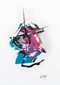 Modernes Acrylbild kaufen – Abstraktes Kunstwerk in Spachteltechnik