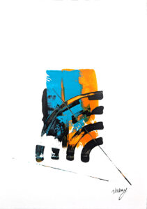 Modernes Acrylbild kaufen – Abstraktes Kunstwerk in Spachteltechnik