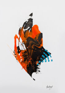 Modernes Acrylbild kaufen – Abstraktes Kunstwerk in Spachteltechnik