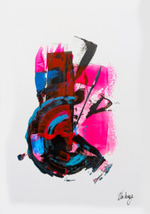 Modernes Acrylbild kaufen – Abstraktes Kunstwerk in Spachteltechnik