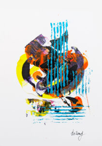 Modernes Acrylbild kaufen – Abstraktes Kunstwerk in Spachteltechnik