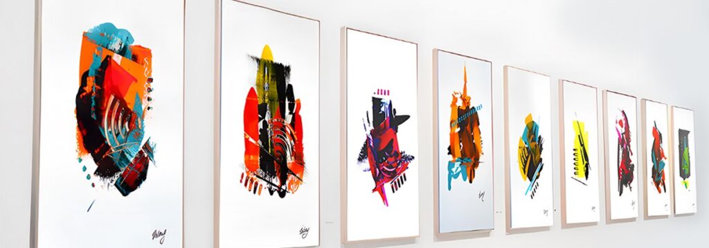 Modernes Acrylbild kaufen – Abstraktes Kunstwerk in Spachteltechnik