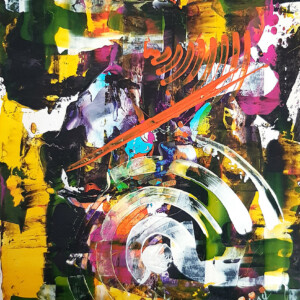 Modernes Acrylbild kaufen – Abstraktes Kunstwerk in Spachteltechnik
