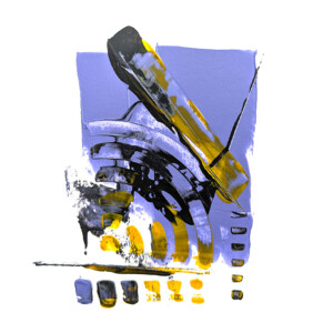 Modernes Acrylbild kaufen – Abstraktes Kunstwerk in Spachteltechnik