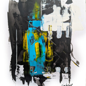 Modernes Acrylbild kaufen – Abstraktes Kunstwerk in Spachteltechnik